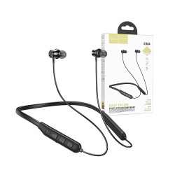 Hoco Wireless Neckband Earphones ES64 Easy Sound BT 5.3Version Black Hoco Wireless Neckband Earphones ES64 Easy Sound BT 5.3Version Black